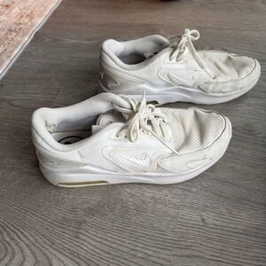 Nike White Mesh Sneakers